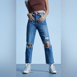 New straight high rise Pacsun jeans